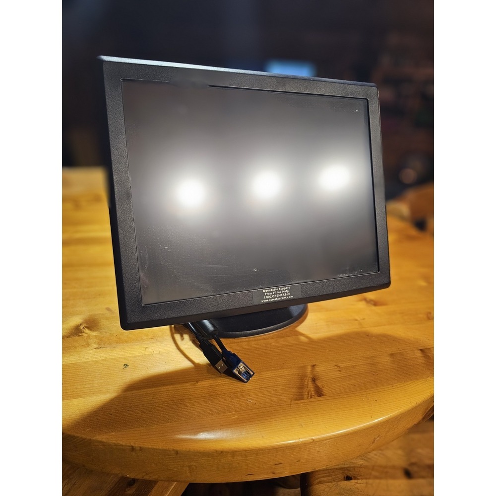 Elo 15" POS Touch LCD Monitor with Base Please Read Description